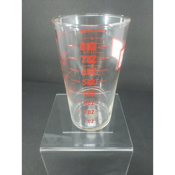 Monarch Ranges & Heaters Measuring Glass Tablespoons Cup Ounces Vintage MCM - Picture 5 of 15